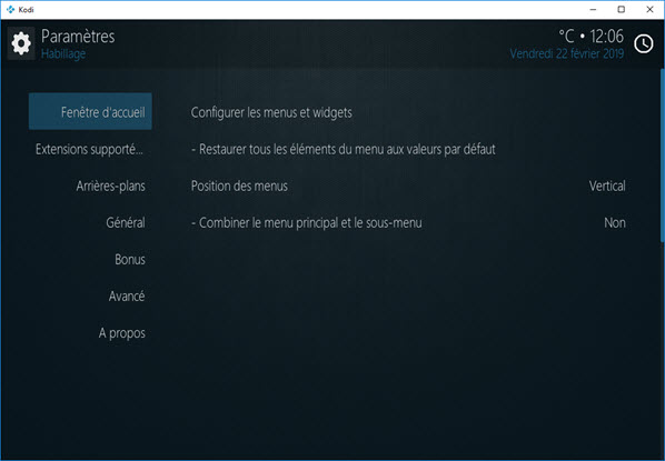 Lyrebird Mimi interface Kodi